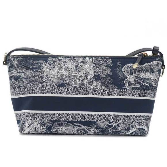 Dior Travel Christian  Gray Nomad Pouch - Picture 1 of 11